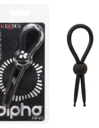 Alpha Liquid Silicone Lasso - Black