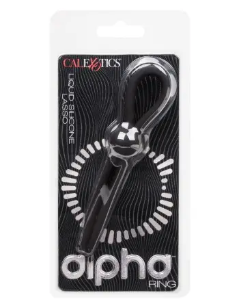 Alpha Liquid Silicone Lasso - Black