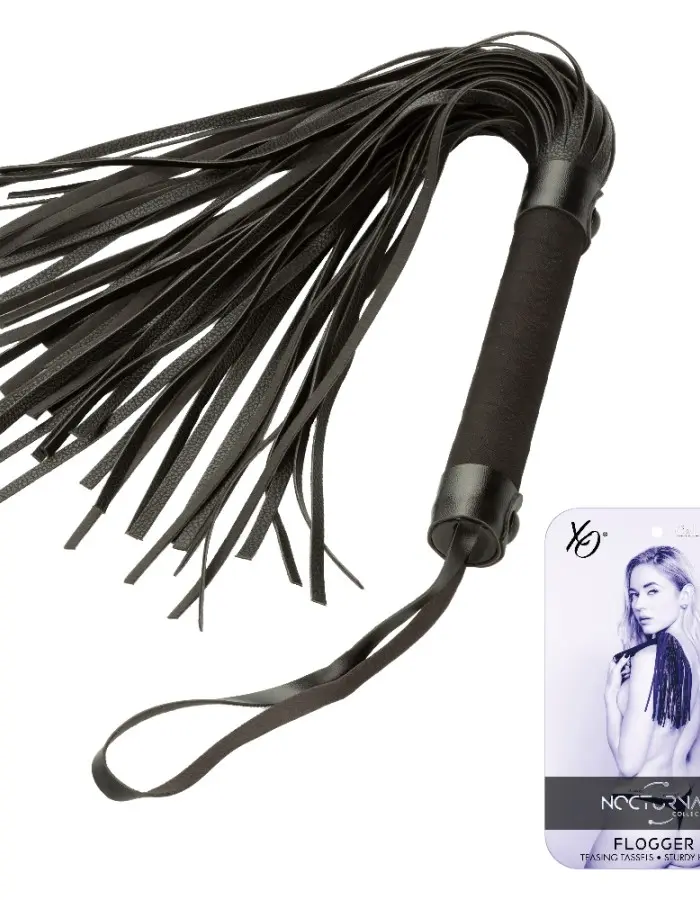 Nocturnal Collection Flogger - Black
