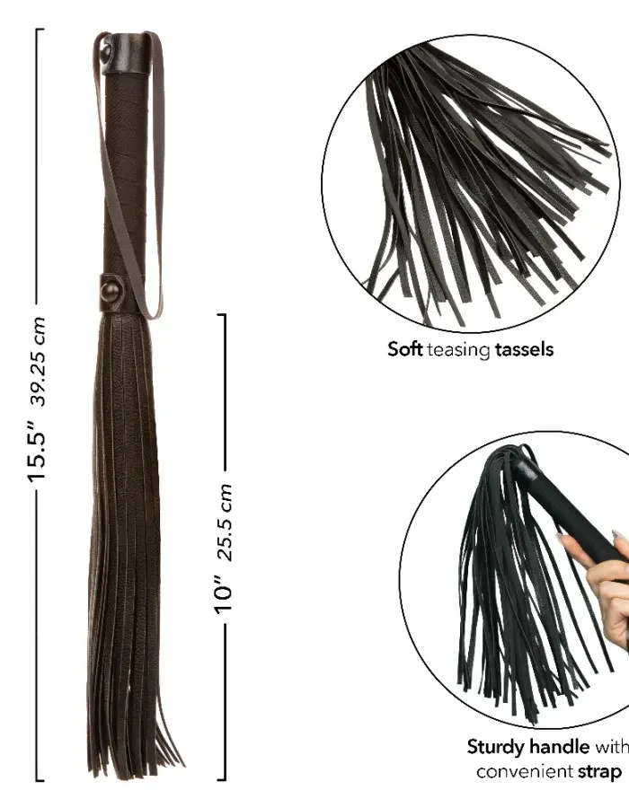 Nocturnal Collection Flogger - Black