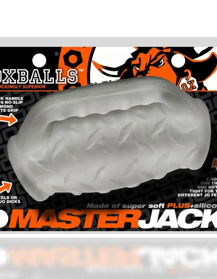 Masterjack Double Penetration Jo - Clear Ice