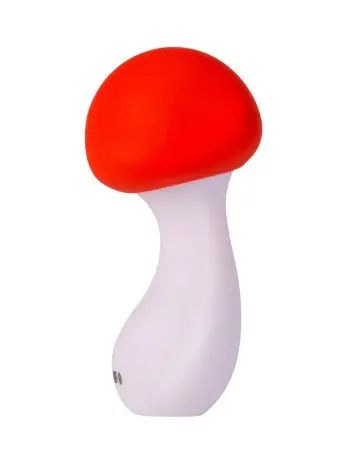 Shroomie Rechargeble Mushroom  Vibrator - Red