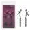 Euphoria Collection Chain Nipple Clamps - Black