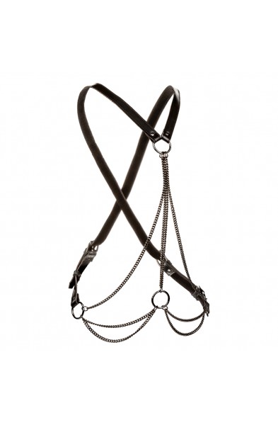 Euphoria Collection Multi Chain Harness - Black