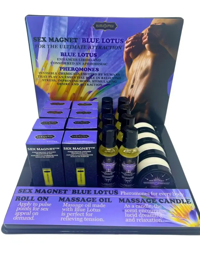 Blue Lotus Sex Magnet Pheromone Prepack Display