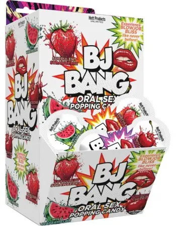 Bj Bang - Oral Sex Popping Candy Display