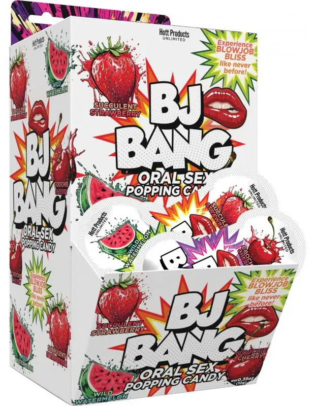 Bj Bang - Oral Sex Popping Candy Display