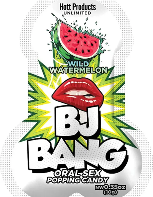 Bj Bang - 1pc Oral Sex Popping Candy - Watermelon 10gm