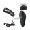 Nathan Double Pleasure Remote Control Vibrator - Black