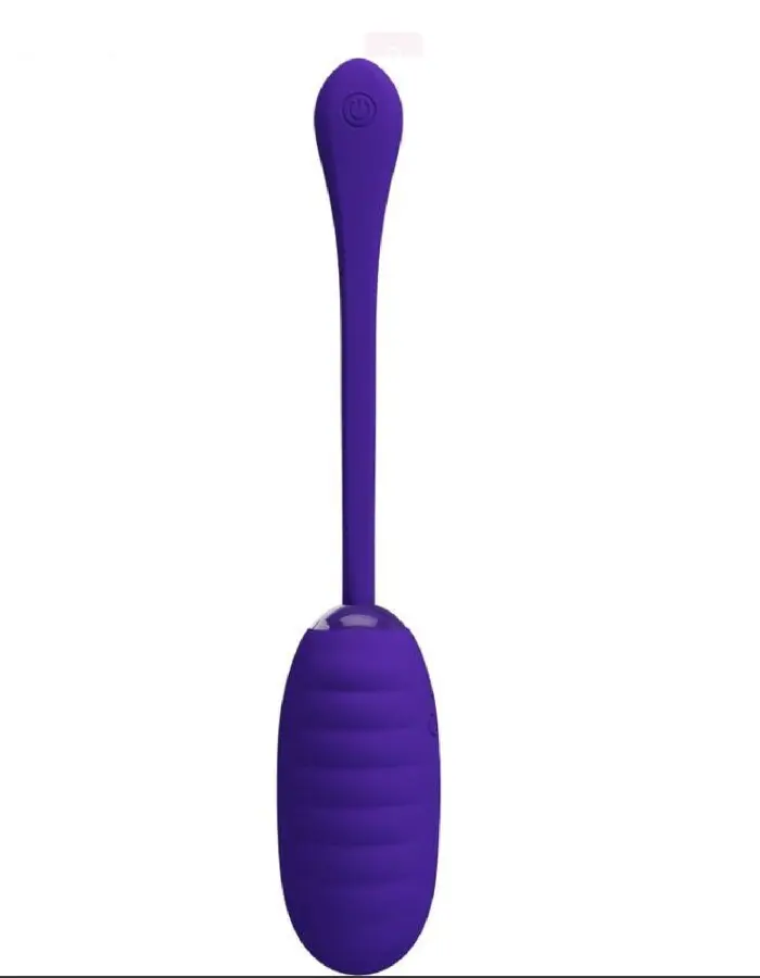 Kirk Rechargeable Vibrating Egg - Purple
