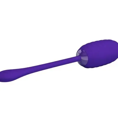 Kirk Rechargeable Vibrating Egg - Purple