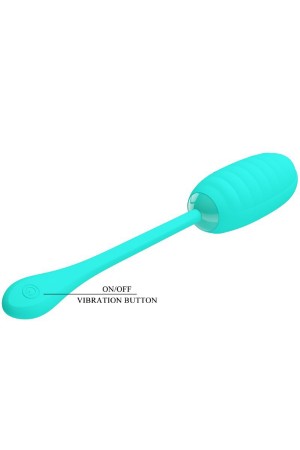 Kirk Rechargeable Vibrating Egg - Turquoise