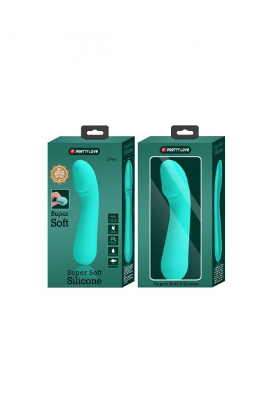 Cetus Rechargeable Vibrator - Turquoise