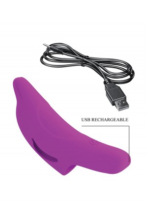 Delphini Dolphin Honey Finger Vibrator - Fuchsia