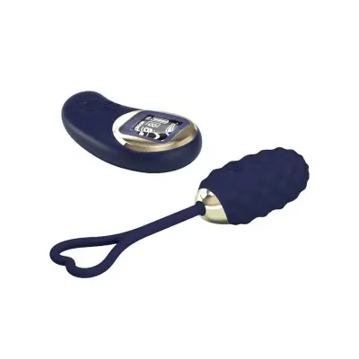 Vivian Remote Control Vibrating Egg - Blue