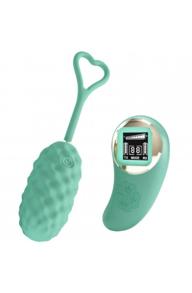 Vivian Remote Control Vibrating Egg - Turquoise