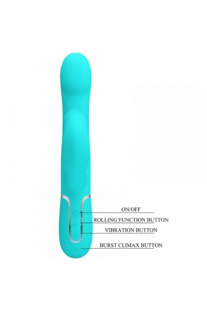 Falin Rabbit Vibrator Pearls - Turquoise