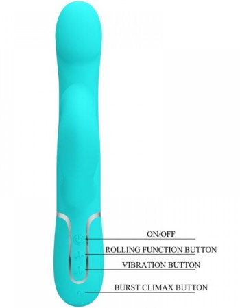 Falin Rabbit Vibrator Pearls - Turquoise