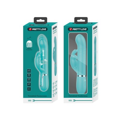 Coale Rabbit Vibrator Pearls - Turquoise