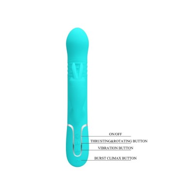 Coale Rabbit Vibrator Pearls - Turquoise
