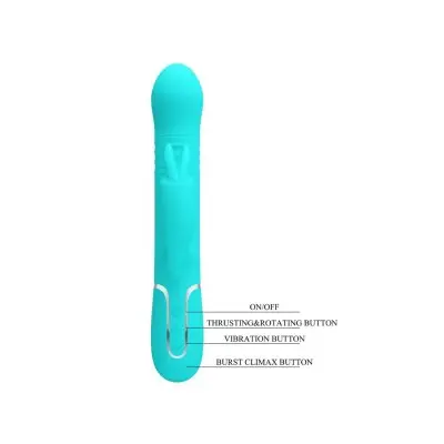 Coale Rabbit Vibrator Pearls - Turquoise