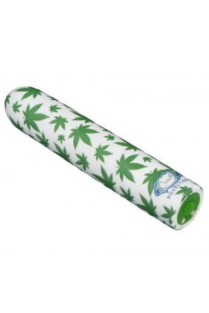 420 Slim Cannabis Leaf Vibe -  White/green