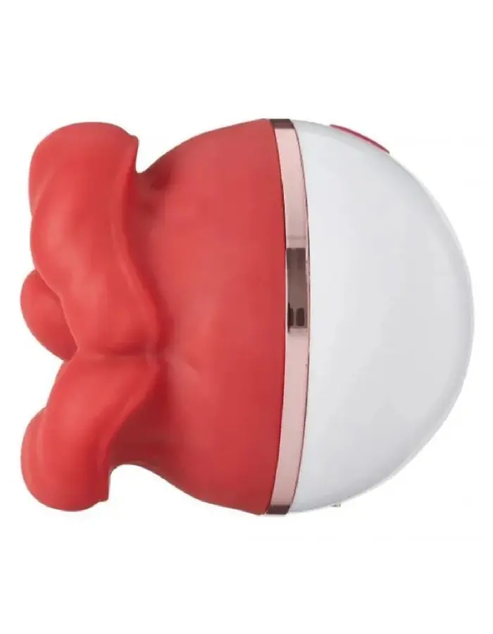 Big Lips Suction and Licking - Red