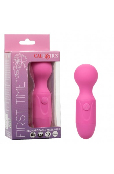 First Time Rechargeable Massager - Pink