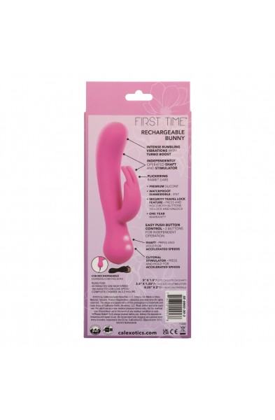 First Time Rechargeable Bunny - Pink