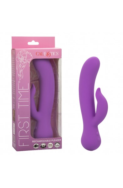 First Time Rechargeable Pleaser - Purple