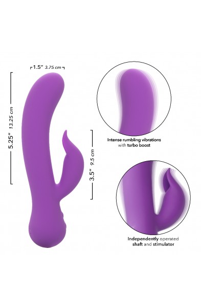 First Time Rechargeable Pleaser - Purple