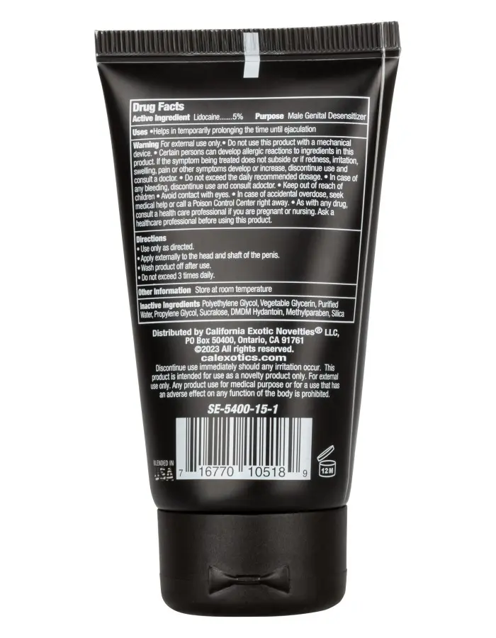 Peak Desensitizing Cream 2 Oz