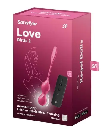 Love Birds 2 Connect App - Hot Pink