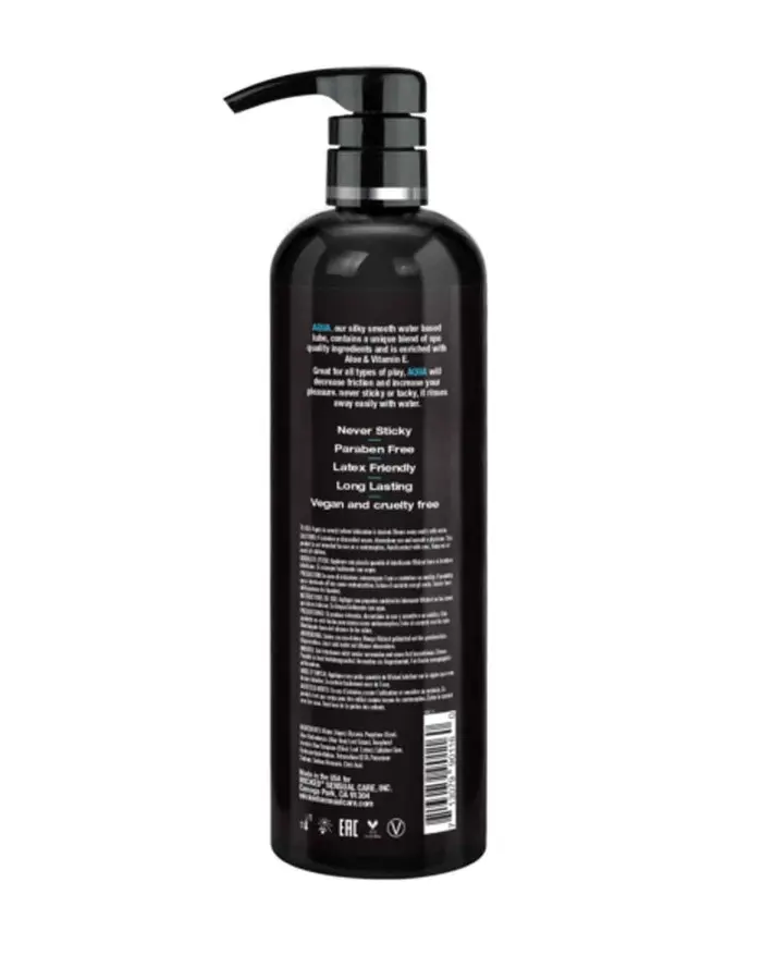 Aqua Lube Water Based 16 Oz