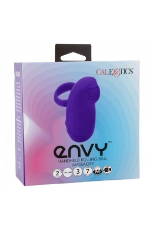 Envy Handheld Rolling Ball Massager - Purple