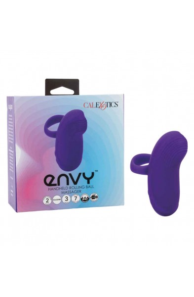 Envy Handheld Rolling Ball Massager - Purple