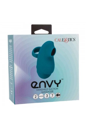 Envy Handheld Suction Massager - Blue