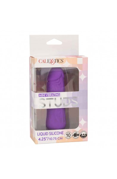 Mini Vibrating Studs - Purple