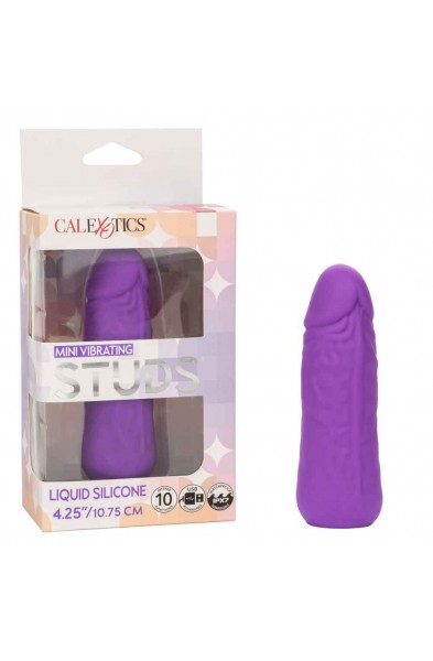 Mini Vibrating Studs - Purple