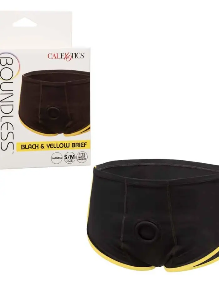 Boundless Black and Yellow Brief - Small/medium - Black/yellow