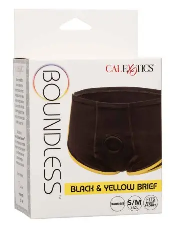 Boundless Black and Yellow Brief - Small/medium - Black/yellow