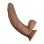 Real Cocks Dual Layered - Brown