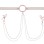 Peaches N Creame Collar With Nipple Clamps - Pink