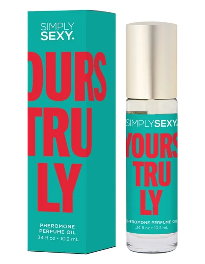 Simply Sexy Pheromone Perfume Oil Yours Truly Roll on .34 Oz