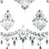 Siren Adhesive Body Jewels Sticker - Clear