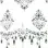 Siren Adhesive Body Jewels Sticker - Clear