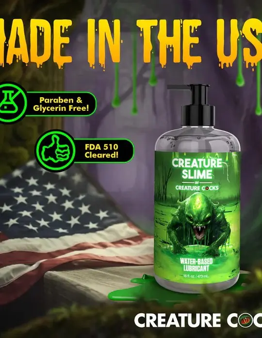 Creature Slime Water Based  Lubricant 16oz