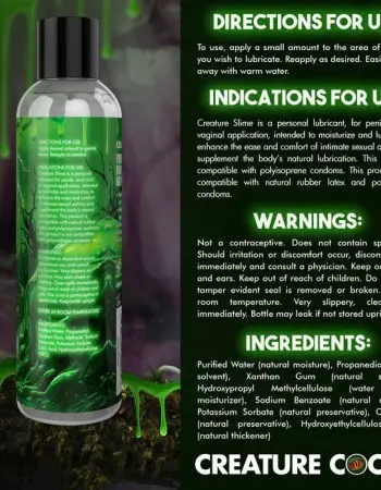 Creature Slime Water Based  Lubricant 8oz