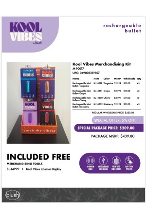 Kool Vibes Merchandising Kit