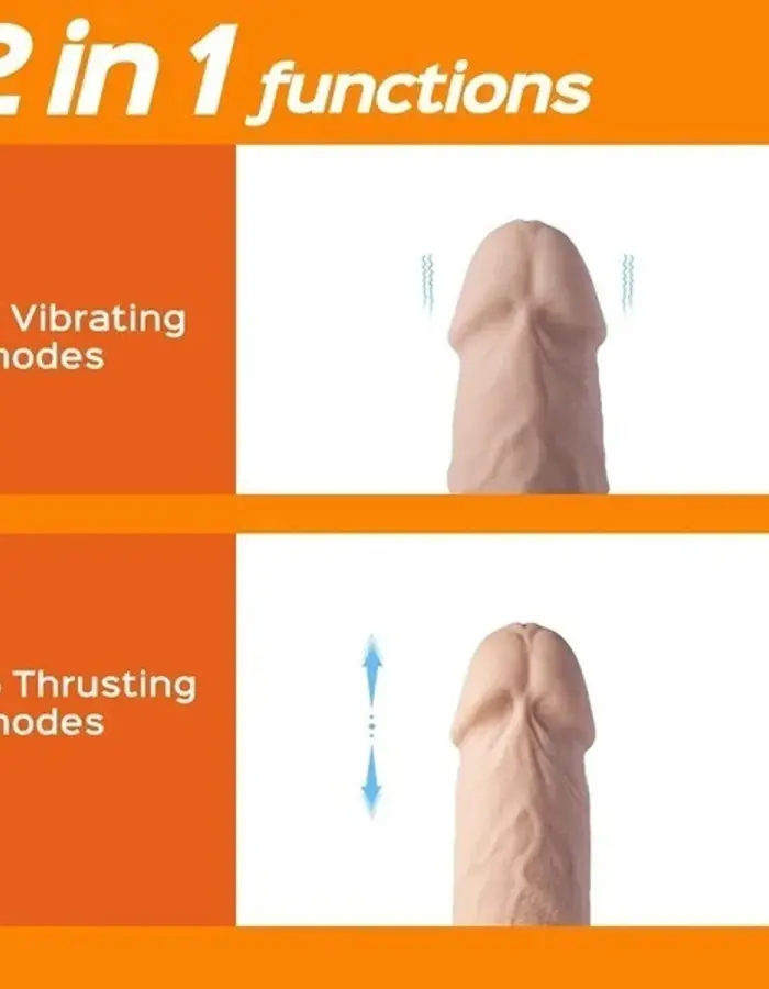 Kenzo-App Controlled 9.5" Big Realistic - Thrusting Dildo